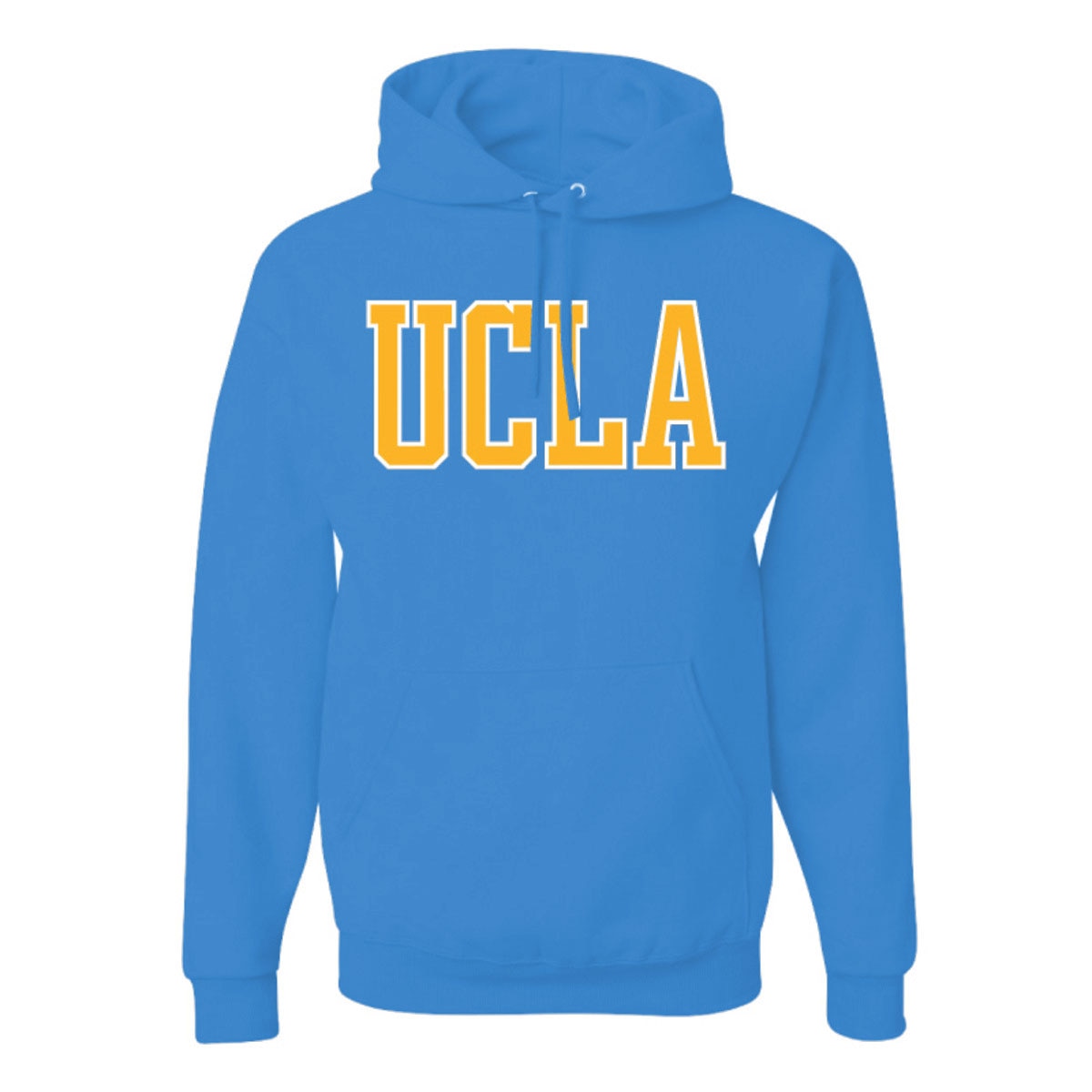 ucla blue classic hooded